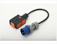 IEC 60309 Industrial Power Distribution Adapter